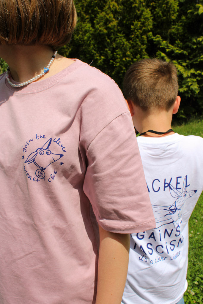 Dackel Against Fascism Statement T-Shirt
