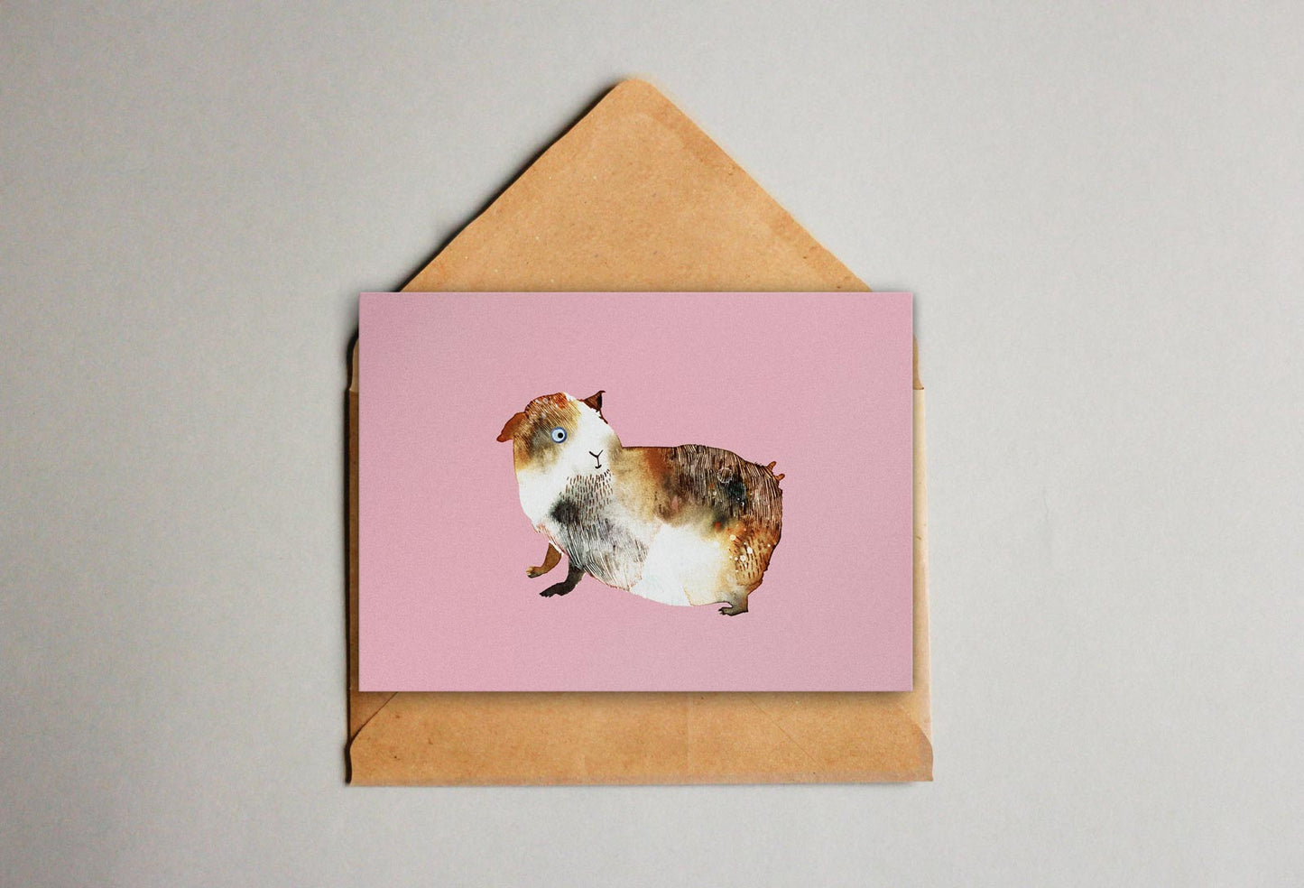 Postkarte Meerschwein