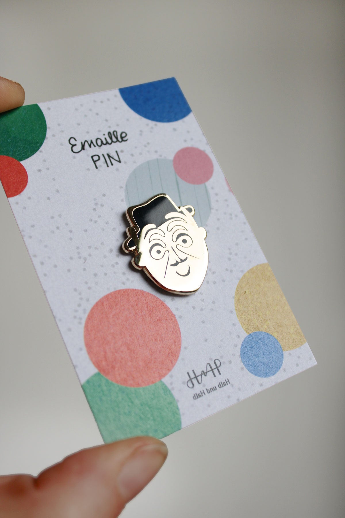 Emaillepin "Monsieur Le Pin" Hardemaille - Halber Hahn