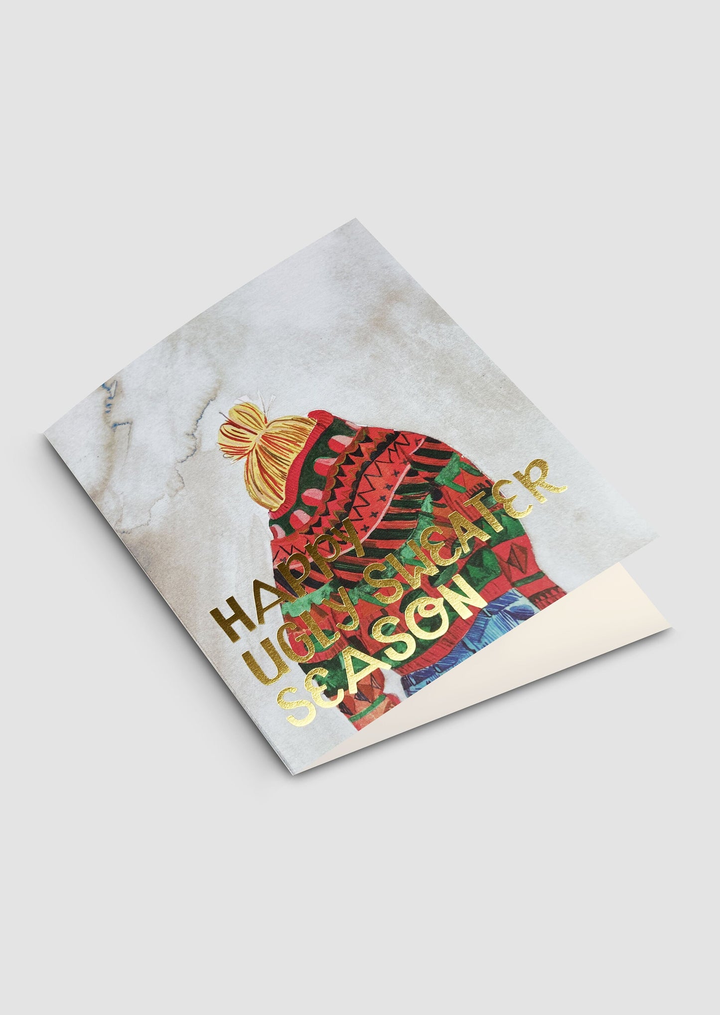 Klappkarte Happy Ugly Sweater Season