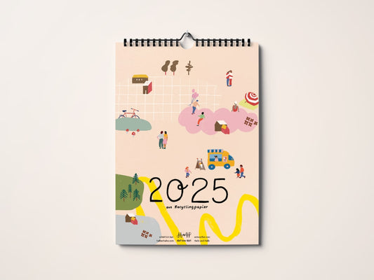 Wandkalender 2025 A5