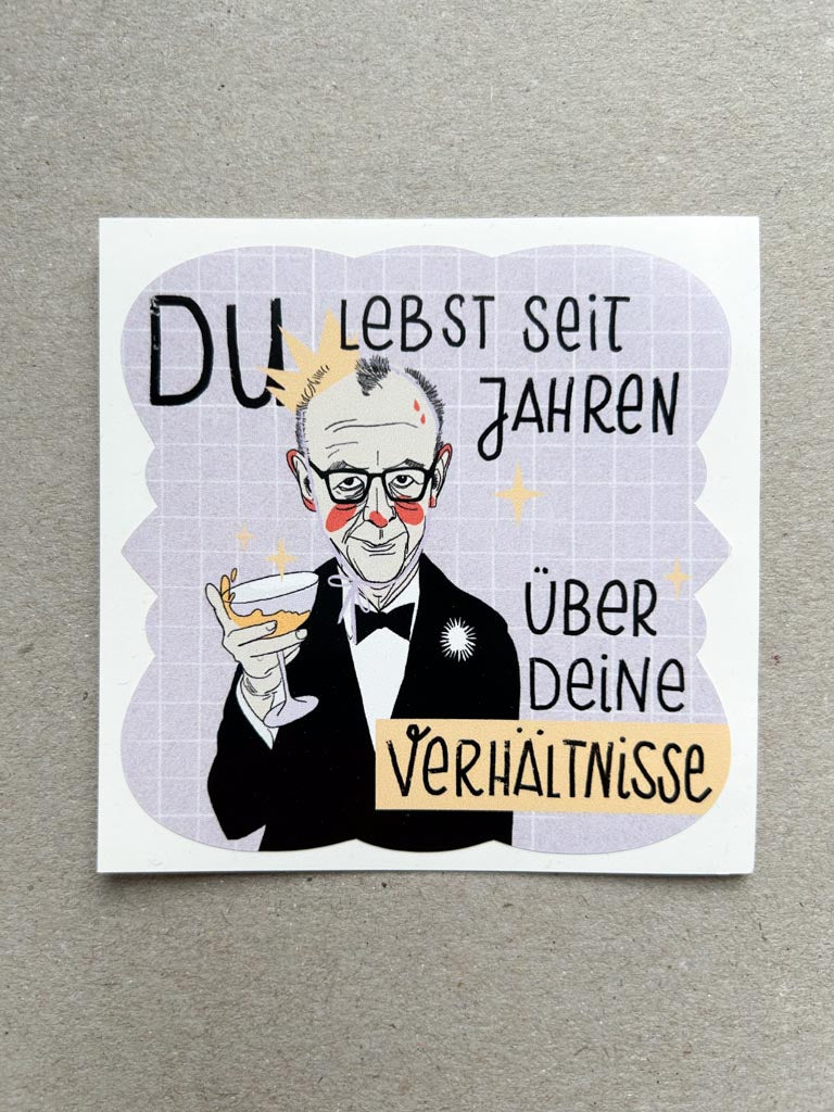 Sticker Fritze Merz