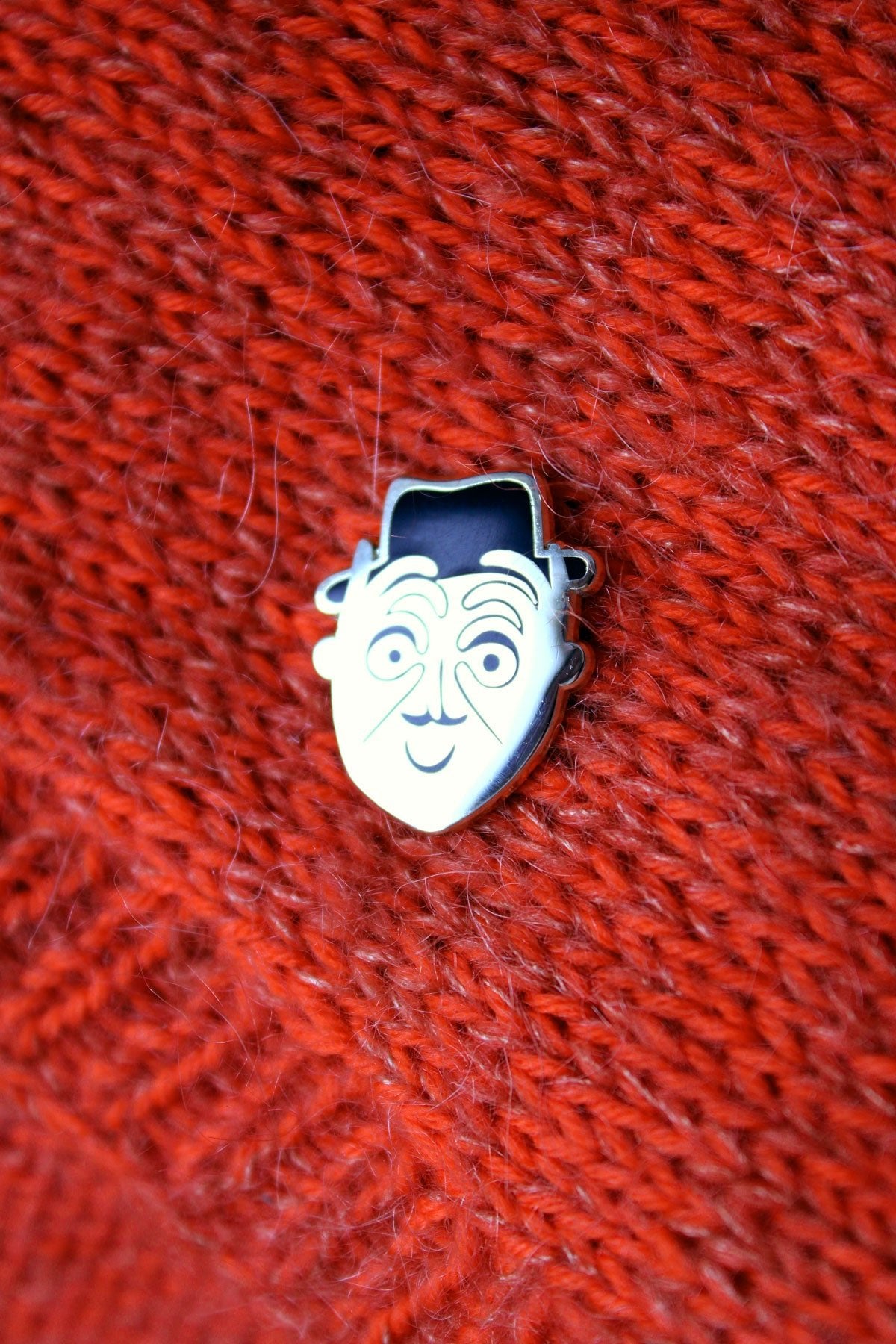 Emaillepin "Monsieur Le Pin" Hardemaille - Halber Hahn
