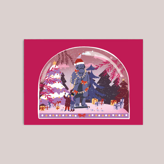 Postkarte Trier Karl Marx DinA6 Weihnachten