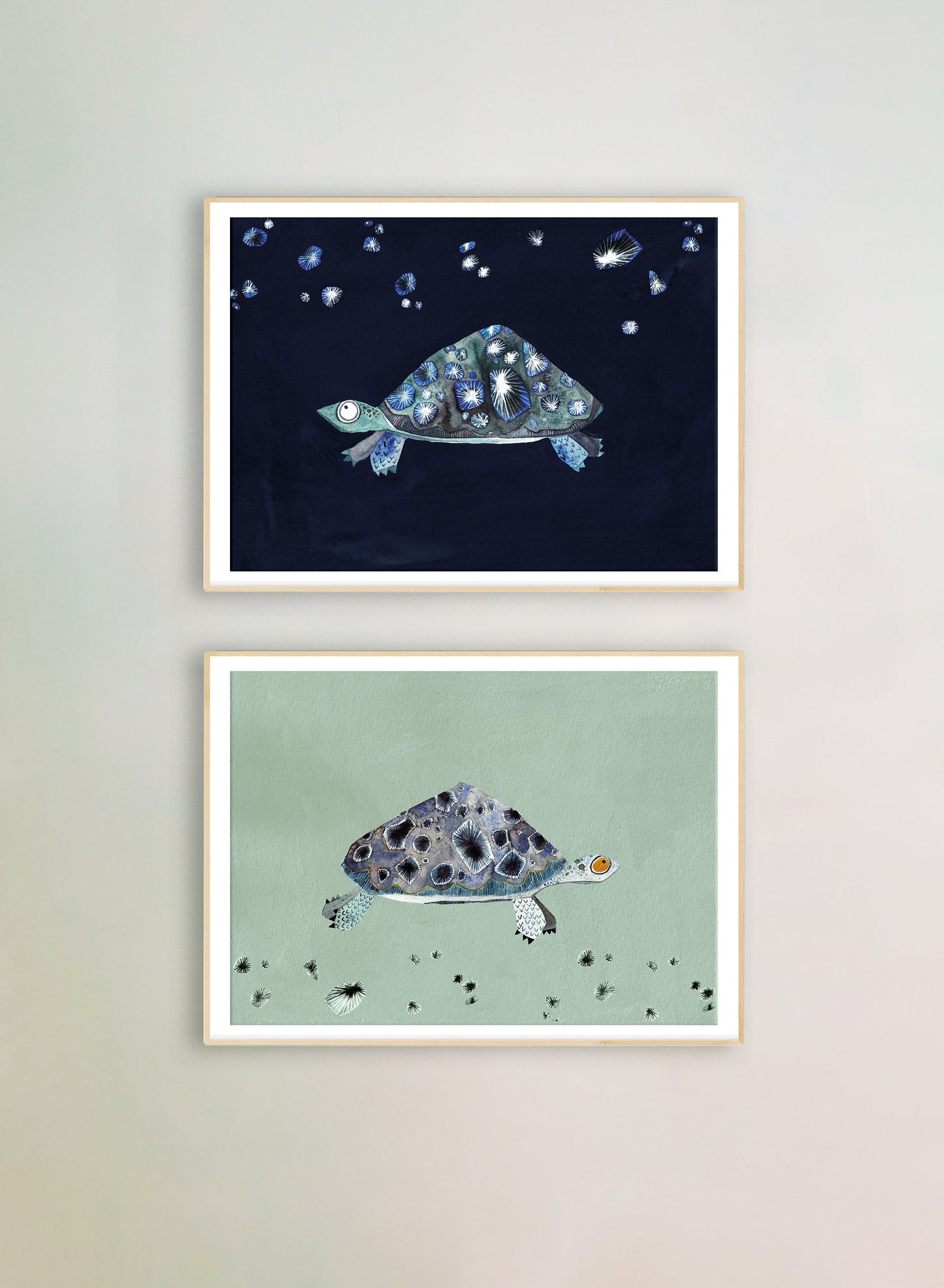 2er Set Poster Schildkröten