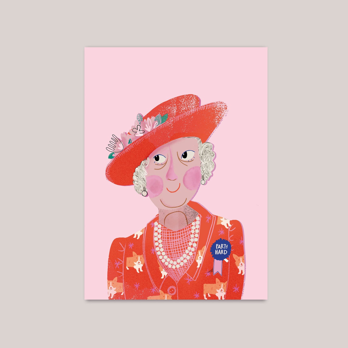 Postkarte Queen
