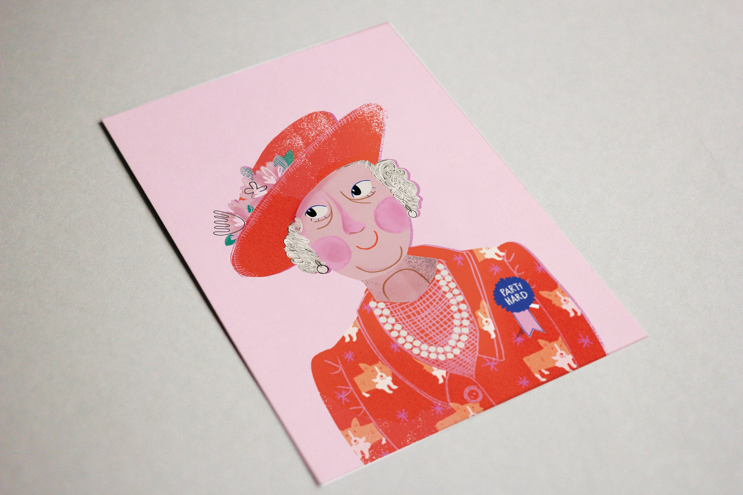 Postkarte Queen